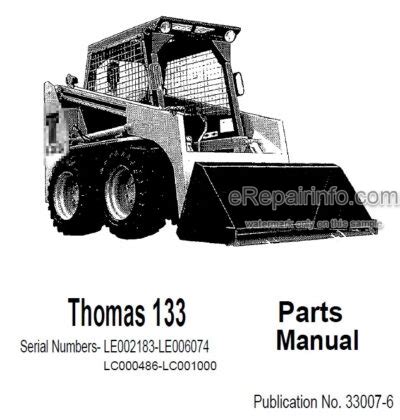 thomas skid steer parts ontario|thomas 133 skid steer parts.